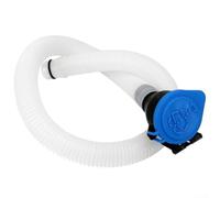 Vilgftyiet Repuesto de cuello de llenado de líquido de lavado para BMW Serie 3 E90 E91, compatible con la pieza OEM 61667135409, tubo de ajuste directo para depósito de limpiaparabrisas y tanque de