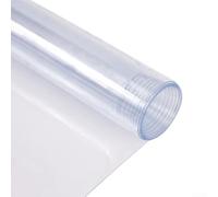 Vilgftyiet Rollo de película de PVC transparente para hacer bolsas de bricolaje, cubierta de paraguas, lámina protectora de 50 x 120 cm (transparente, 20 x 30 cm)