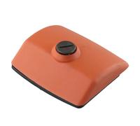 Vilgftyiet Sierras de cadena de mano, construcción de plástico, para naranja, 12 x 12 x 3 cm, protección mejorada del flujo de aire y los desechos para un rendimiento fiable del motor