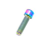 Vilgftyiet Tornillo de aleación para Shimano M6 x 18 mm/M6 x 25 mm Mountain Road para bicicleta tornillos de fijación de freno de disco, paquete de 2