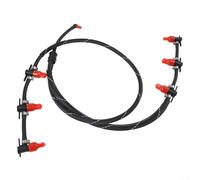 Vilgftyiet Tubo de escape de combustible diésel 059130218AS, manguera de retorno de repuesto para vehículos A4/A5/A6 2007-2018, compatible con varios modelos de motor para mantenimiento del sistema de