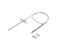 Vilgftyiet Varilla de temperatura de acero inoxidable para horno PitBoss 105P500, sonda de sensor PT1000 para asar y hornear precisos, plata, 105 mm + 500 mm de longitud, 1 paquete