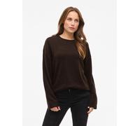 VILA Jersey 'VILIGA' marrón oscuro XS EUR