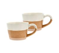 Villa Collection 2 Tazas con asa Evig 30 cl Amber-creme