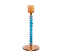 Villa Collection Candelabro Styles 16.3 cm Blue-amber