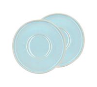 Villa Collection Platillos de té Styles Ø13 cm. 2-pack Light blue