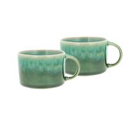 Villa Collection Tazas con asa Styles 16 cl. 2-pack Black-blue