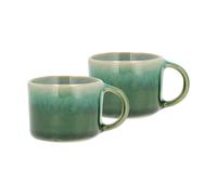 Villa Collection Tazas de espresso Styles 8 cl. 2-pack Black-blue