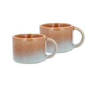 Villa Collection Tazas de espresso Styles 8 cl. 2-pack Blue-amber