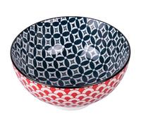 Villa d'Este Home Tivoli 1996 Cuenco de gres 650 ml, doble decoración, Confusion