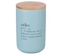 Villa d'Este Home Tivoli 1996 Victionary - Tarro de sal de cerámica (1000 ml, tapa de bambú)