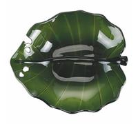 Villa d'Este Home Tivoli 2029 Cuenco hoja 22, 5 x 19 cm 400 ml, verde, La Cucina