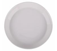 Villa d'Este Home Tivoli Juego de 6 platos hondos de porcelana New Bone, color blanco