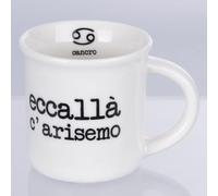 Villa d'Este Home Tivoli Tacita café 90 ml porcelana cáncer S.P.Q.eRe Zodiaco