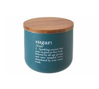 Villa d'Este Home Tivoli Victionary Shades - Tarro de azúcar con tapa de bambú (500 ml)