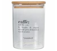 Villa d'Este Home Tivoli Victionary - Tarro de café de cristal (1 L, tapa de bambú)