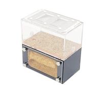 Villa educativa for Hormigas: Granja de nidos acrílicos de 13 cm con área de alimentación, terrario de Taller de fácil observación for Colonia de Hormigas Caja para Hormigas