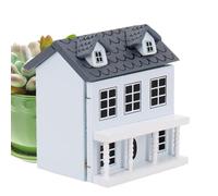 Villa Handmade Tiny House Toys Villa Small House: Assemble This c