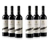 Villa Lanata Piemonte Doc Rosso Vino Tinto Italiano - 6 Botellas X 750ml