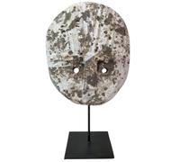 Villa Mestiza Máscara Tribal con Pie 25cm | Artes Primeras de Timor