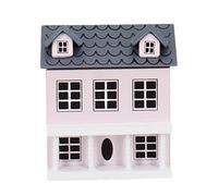 Villa Miniature, Handmade Playhouse Craft Kit, Handcrafted Tiny House Project, Realistic Fairy Home Decor Set, Responsive Creative Building Set for Teens, Adults, and Hobby Enthusiasts