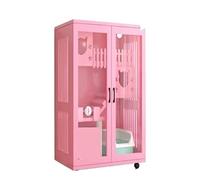 Villa para gatos Casa Villa para gatos Gabinete para gatos Interior Espacio libre de gran tamaño Arena para gatos Casa para gatos Casa para gatos Jaula para gatos de lujo de tres pisos Casa para gatos