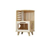 Villa para gatos, gabinete para gatos, mesita de noche, jaula para gatos, villa para gatos, arena para gatos, casa para gatos, sala de partos para gatos, casa para gatos, casa para gatos, condominio p