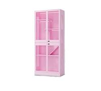 Villa para gatos Jaula de acero para gatos Villa para gatos Casa para gatos Vitrina para gatos Casa para gatos Arena para gatos Hogar Interior Espacio grande Casa para gatos de múltiples capas Condomi