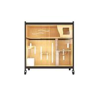 Villa para Gatos, Jaula para Gatos, Villa para Gatos de Doble Capa, Sala de Entrega para Gatos, Jaula para Gatos de Gran tamaño, casa para Gatos, gabinete para Gatos, casa para Gatos, condominio para