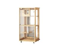 Villa para Gatos Villa panorámica de Lujo for Gatos Casa Grande for con Interior Jaula for Experiencia Elegante, espaciosa y acogedora Condominio Cerrado para Gatos