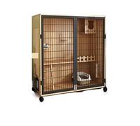 Villa para gatos Villa para gatos Habitación interior para gatos Casa Casa para gatos Espacio libre de gran tamaño Gabinete para gatos Casa para gatos Arena para gatos Jaula de lujo para gatos Casa pa