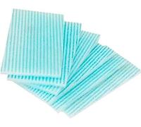 Villaclinic 240 ESPONJAS JABONOSAS DESECHABLES para niños y adultos, higienica, de un solo uso (pack 240 unidades) fáciles de usar, (10 paquetes de 24 unidades)