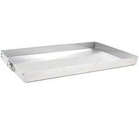 Villafranca Lata Horno, Acero al Carbono, Plata, 38 x 25 x 3,5 cm