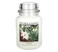 Village Candle grande perfumada candleã 'â - 17 cm x 10 cm - 26oz (, 1219 g, 170 horas de combustión, aroma a gardenias por Village Candle