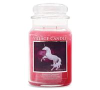 Village Candle Unicorn Dreams Fantasy - Tarro grande