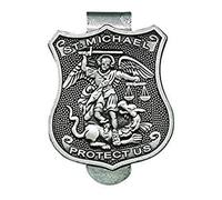 VILLAGE GIFT IMPORTERS - Clip de Peltre para Visera de la policía de San Miguel