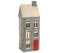 Village Pottery Portavelas Alto, Color Gris