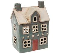 Village Pottery Traditional House - Vela de té, Color Gris