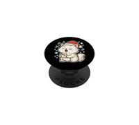 Villancicos Cantando de Papá Noel PopSockets PopGrip Adhesivo