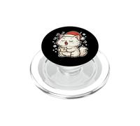 Villancicos Cantando de Papá Noel PopSockets PopGrip para MagSafe