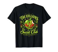 Villanos Social Club Villano De Halloween Manzana Venenosa Camiseta