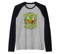 Villanos Social Club Villano De Halloween Manzana Venenosa Camiseta Manga Raglan