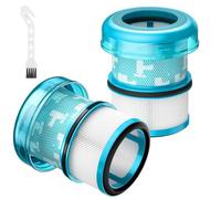 VILLAPOOL 2 filtros de repuesto para Dyson V16 Piston Animal, Submarino DS60 húmedo, lavable y de alta calidad, 2 filtros, 1 cepillo de limpieza
