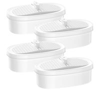 VILLAPOOL 4 filtros de agua de repuesto compatibles con Waterdrop WD-PF-01A Plus, todos los sistemas de filtración de tanques Waterdrop, NSF, reduce impurezas, cloro y metales