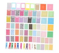 VILLCASE 1 Juego de Foto Adhesivos para Cámara Instantánea Kit Compatible para Decorar Paredes y Mesas para Momentos Especiales y Personalizar