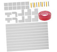 VILLCASE 1 Juego Kit de Ocultación de Cables PVC Autoadhesivo Canal para Cables para Escritorios y Televisores Práctica para Mantener y Seguro