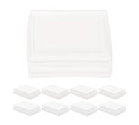 VILLCASE 10 Almohadillas de Tinta para Sellos Esponja de Alta Densidad, Color Brillante y Secado Uniforme, Ideales para Manualidades y Creación de Tarjetas