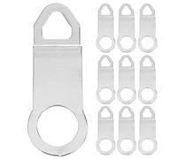 VILLCASE 10 Piezas Ganchos de Reloj de Pared de para Mecanismo de Reloj Ganchos de Hierro para Relojes de Pared Accesorios de Relojería para Oficina y Hogar