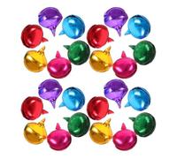 VILLCASE 100 Cascabeles Metálicos Accesorios Pequeños de 10mm para Manualidades y Decoración Navideña Ideales para Joyería y Adornos en Cumpleaños