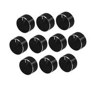 VILLCASE 10piezas Perilla de Ajuste de Audio Eje Perillas de Control de Volumen para Amplificadores Sistemas de Audio Domésticos